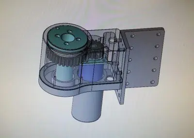 Komponent regnet i solidworks